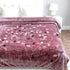 Athens Two Ply Digital Printed Cloudy Mink Double Bed Blanket for Heavy Winter